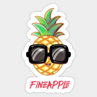 Fineapple Pineapple Sticker